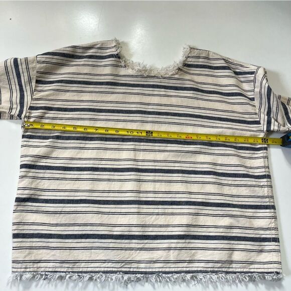Nili Lotan Striped 100% Cotton Top Small - Picture 8 of 8